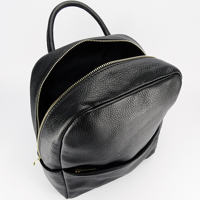 Rucsac negru din piele naturala 1775 122 [7]