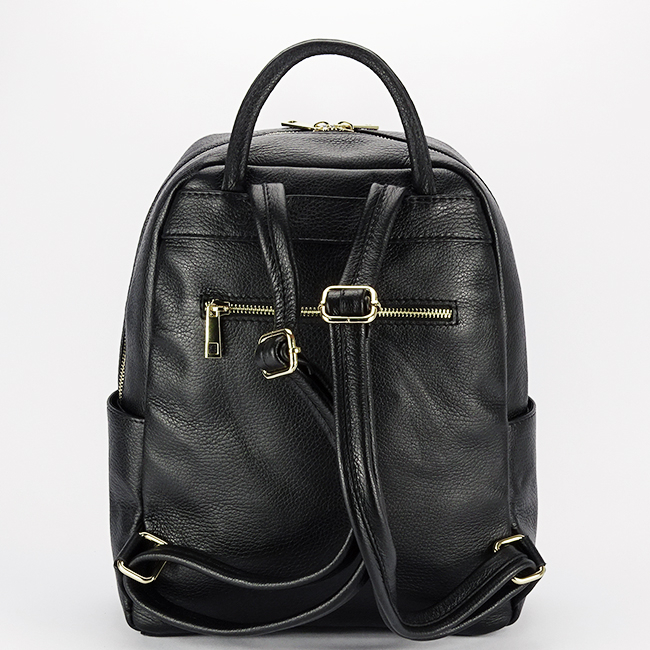 Rucsac negru din piele naturala 1775 122 [4]