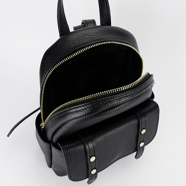 Rucsac negru din piele naturala 2079 127 [8]