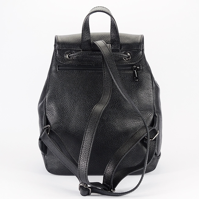 Rucsac negru din piele naturala 8914 M6 [4]