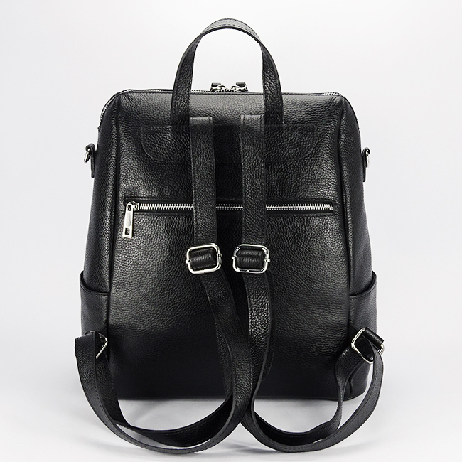 Rucsac negru din piele naturala 8918 122 [4]