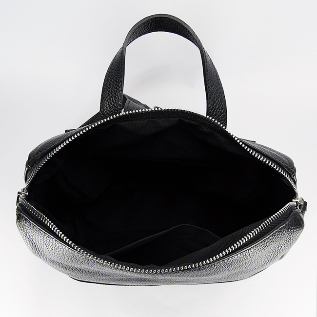Rucsac negru din piele naturala 8918 122 [7]