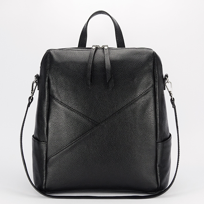 Rucsac negru din piele naturala 8918 122 [5]