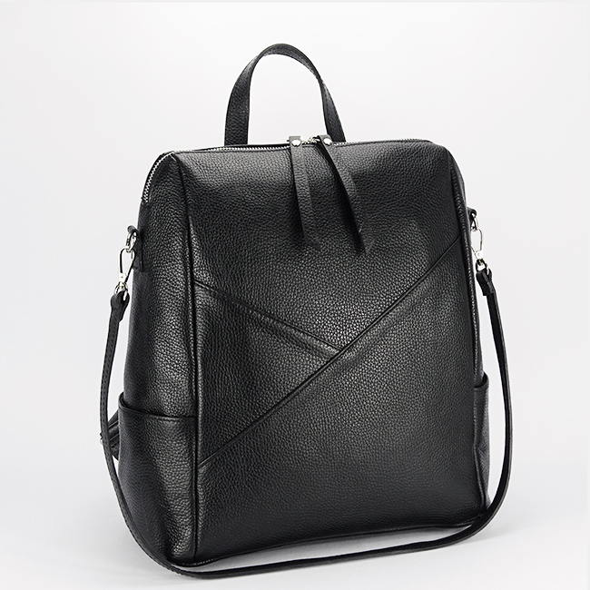 Rucsac negru din piele naturala 8918 122 [2]