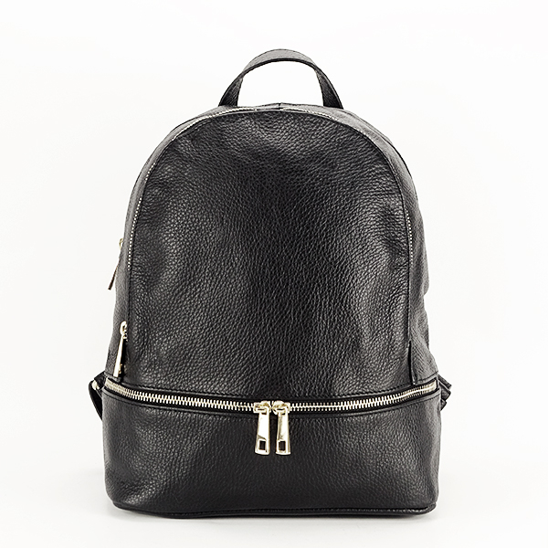 Rucsac piele naturala negru amanda