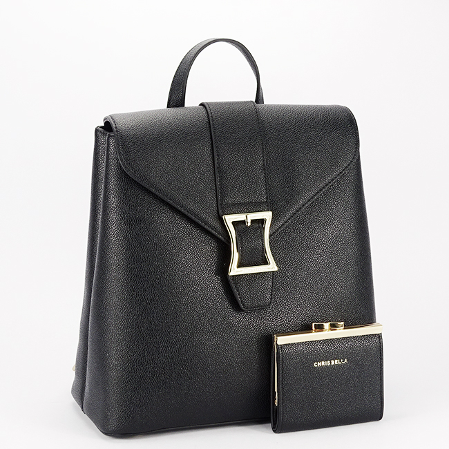 Rucsac negru Premium Chris Bella CB2423-3 M2 [2]