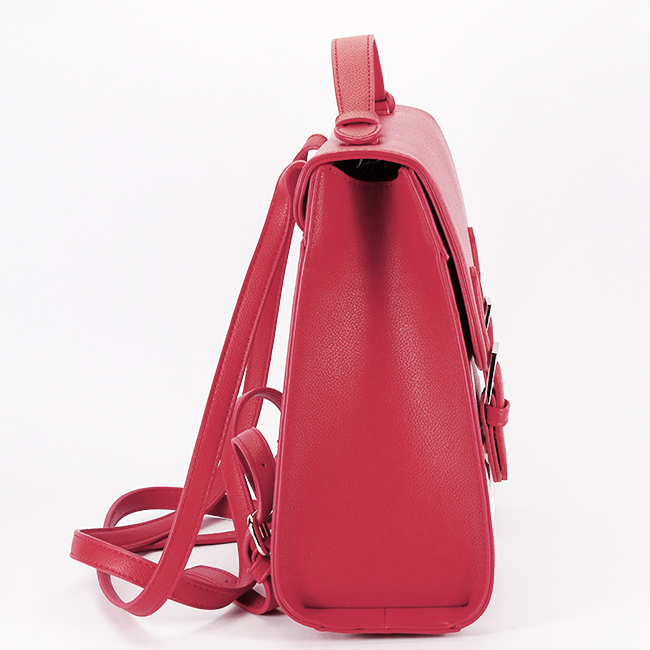 Rucsac rosu cu imprimeu floral DHJ731-3 M11 [3]