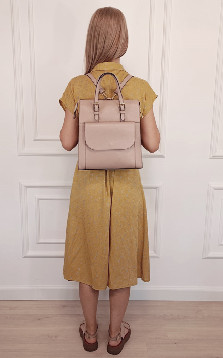 Rucsac roz convertibil in geanta 8935 121 [3]