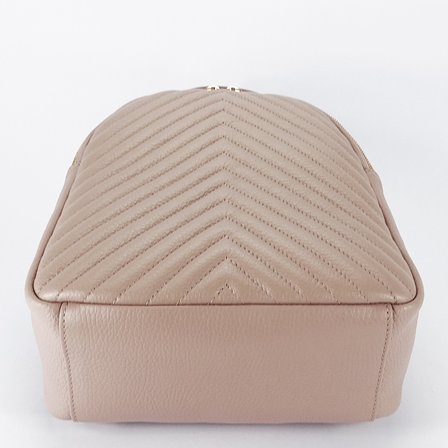 Rucsac roz  din piele naturala 8955 121 [6]
