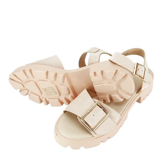 Sandale bej cu talpa groasa 8068 128 [8]