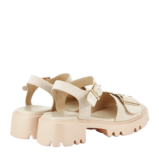 Sandale bej cu talpa groasa 8068 128 [5]