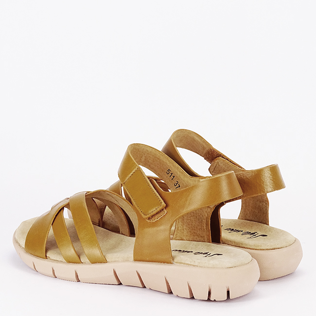 Sandale camel din piele naturala 511 [3]