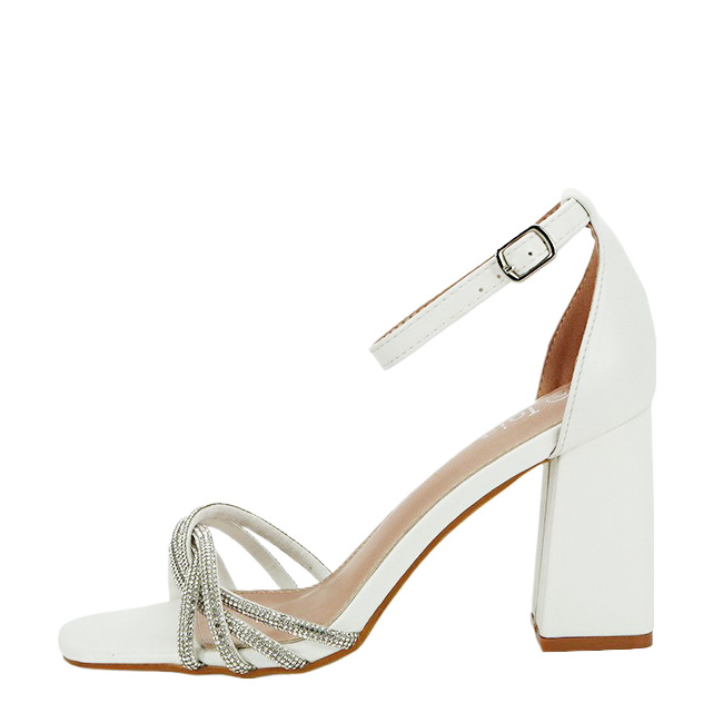 Sandale elegante albe H8-289 125 [2]