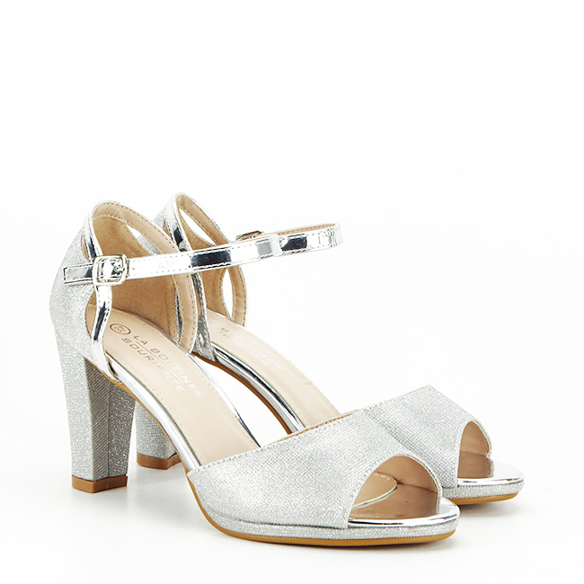 Sandale elegante argintii BLXW7571 128 [6]