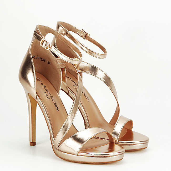 Sandale elegante roz auriu  BLJY1286 128 [6]