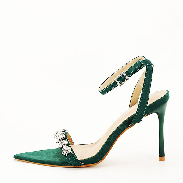 Sandale elegante verde inchis R-2 131 [7]