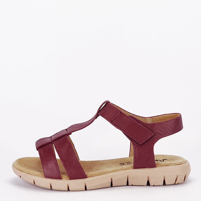 Sandale rosii din piele naturala 512 [2]