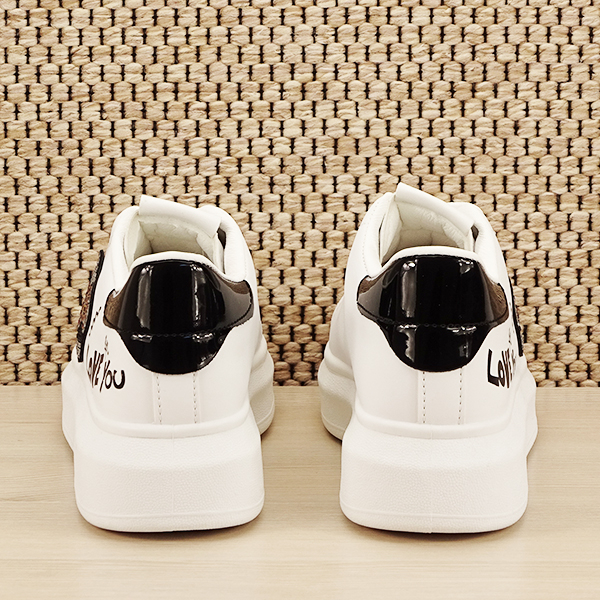 Sneakers alb cu brosa Mina [6]