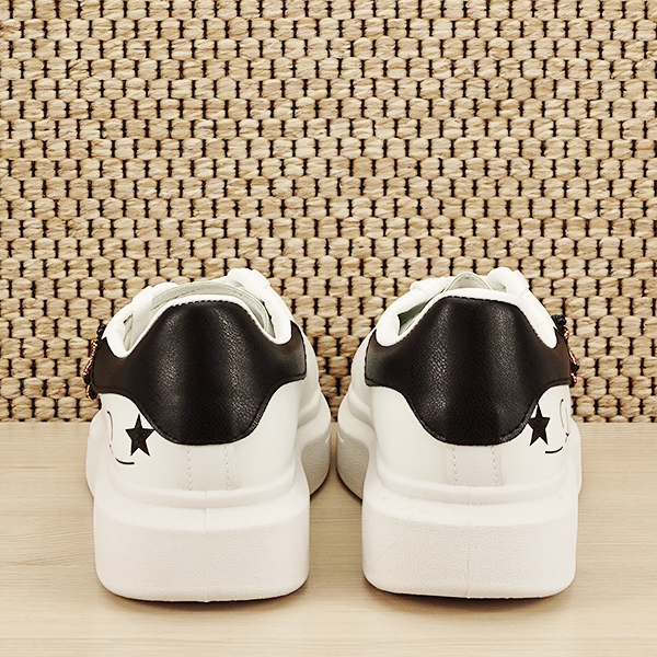 Sneakers alb cu brosa Riana [6]