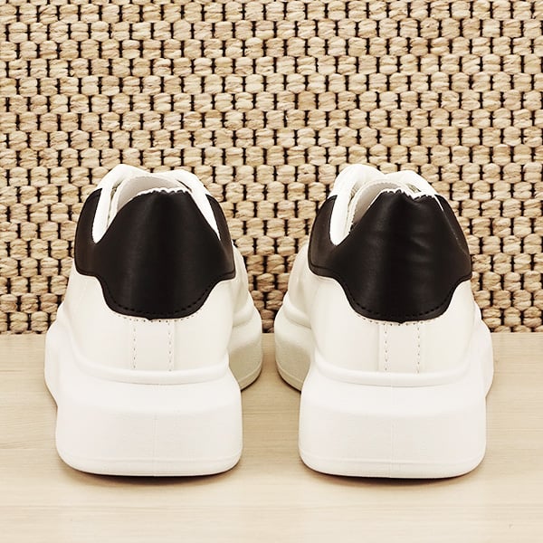 Sneakers alb cu negru Ramona [6]