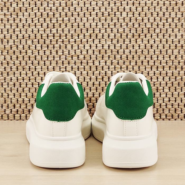Sneakers alb cu verde Madison [6]