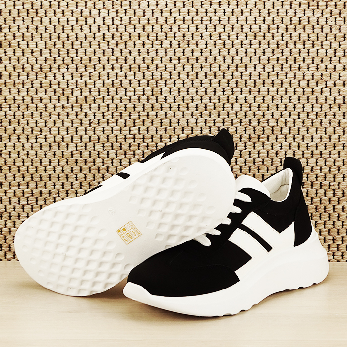 Sneakers alb/negru Calista [8]
