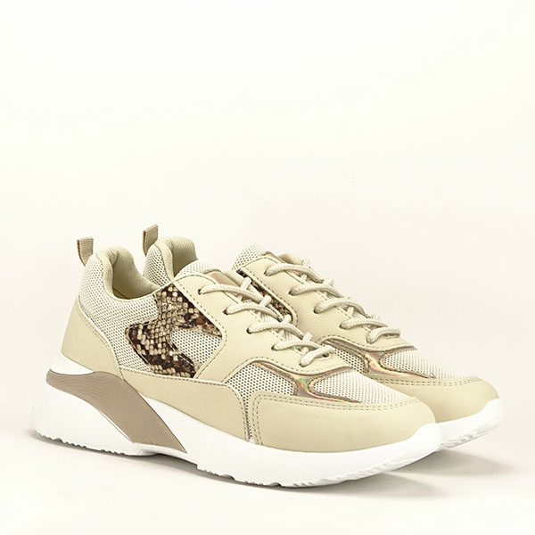 Sneakers bej Fabia [4]