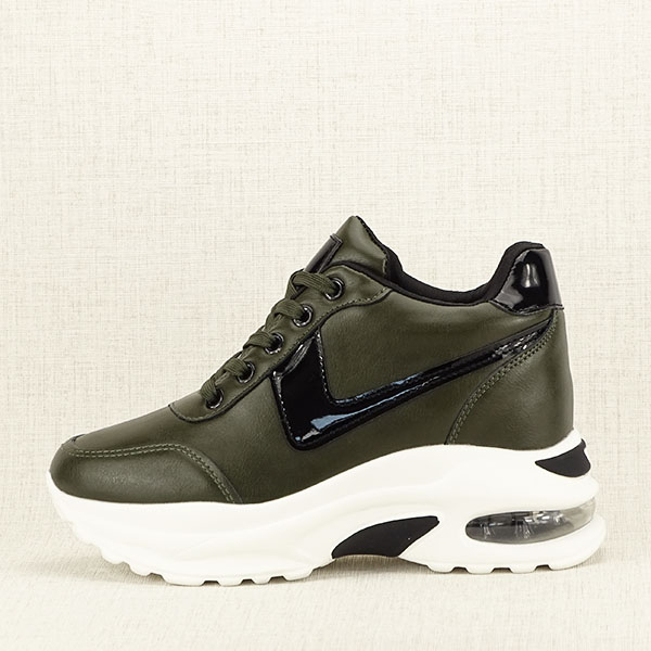 Sneakers kaki High Top Abby [2]