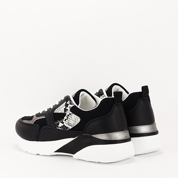 Sneakers negru Fabia [4]