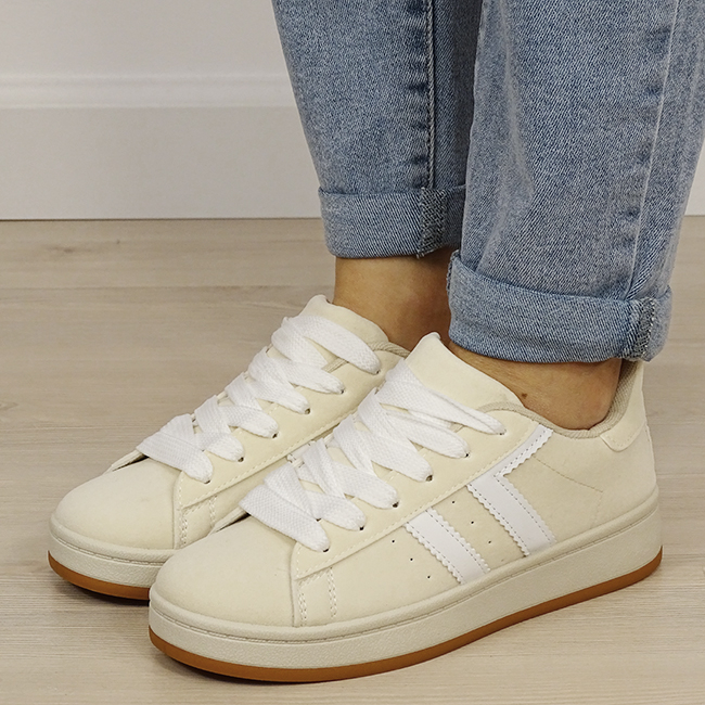 Sneakersi dama bej BM-1101 M2 [2]