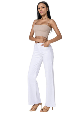 Blugi albi dama Evazati Nina Carter P080-10 M10 [1]