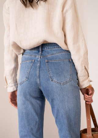 Blugi dama Maddie Straight Oraije albastru deschis JD404A-1 [1]