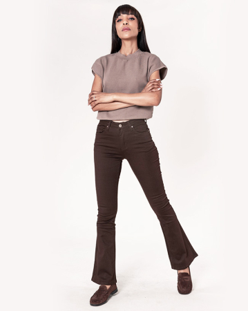 Femei - Blugi Dama Maro Evazati Nina Carter P079-79 M8