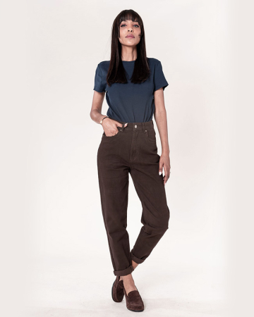 Femei - Blugi dama Mom Fit Nina Carter Maro P502-79 M8