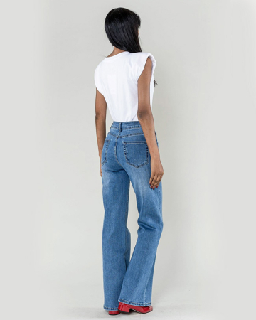Blugi Evazati Nina Carter Albastru P625-5 M7 [4]