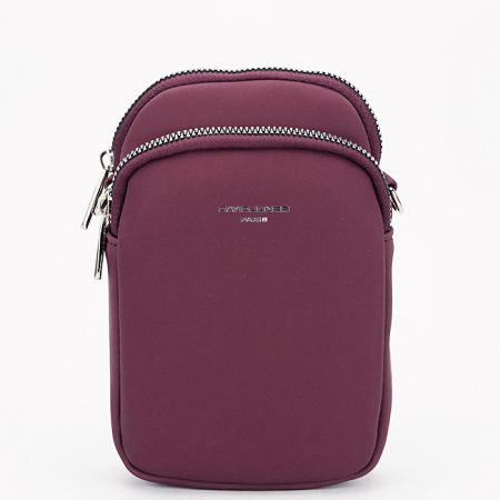 Borseta bordeaux crossbody David Jones Paris CM6906 M0 [1]