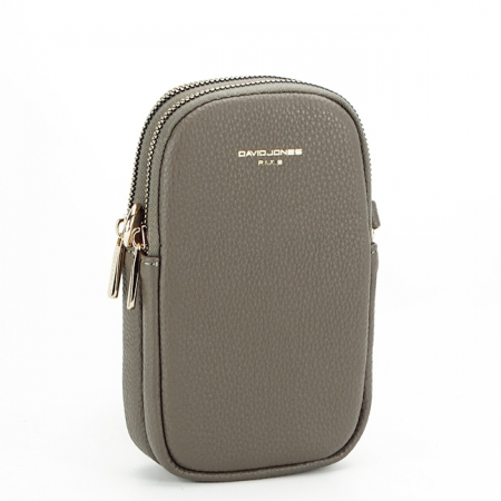 Portofele - Borseta crossbody David Jones Paris CM6814 07 Maro taupe
