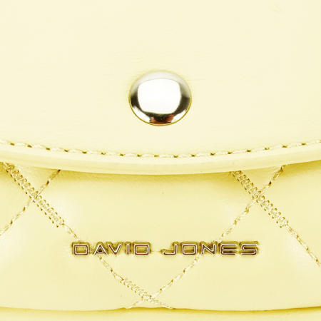 Borseta David Jones Paris, 6740-2 14, 12.5x21x7 cm, Galben [7]
