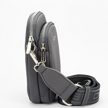 Borseta gri inchis crossbody David Jones Paris CM6906 M0 [3]