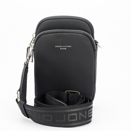 Borseta neagra crossbody David Jones Paris CM6906 M0 [2]