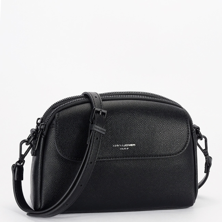 Borseta neagra crossbody David Jones Paris CM8330 15 [2]
