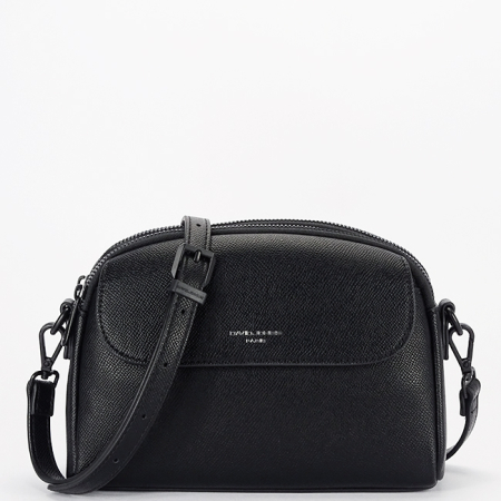 Genti si posete - Borseta neagra crossbody David Jones Paris CM8330 15