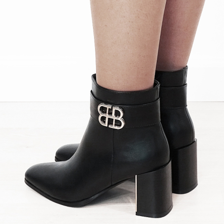 Botine negre elegante 6381 114 [4]