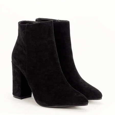 Botine negre elegante Corina [3]