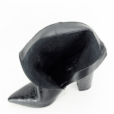 Botine negre elegante [8]
