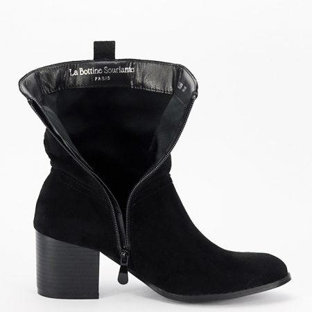 Botine negre lungi BMO8329 [4]