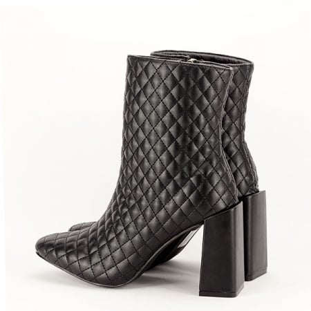 Botine negre office/casual Brenda [3]