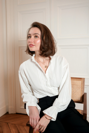 Camasa dama alba casual 4857T M8 [1]