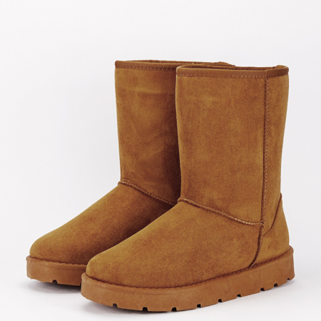 Cizme camel imblanite F03 111 [1]