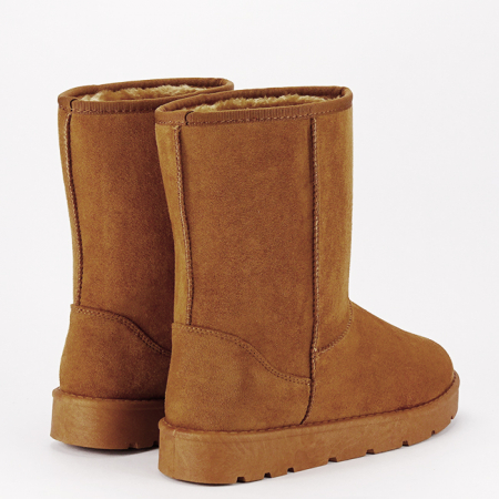 Cizme camel imblanite F03 111 [8]